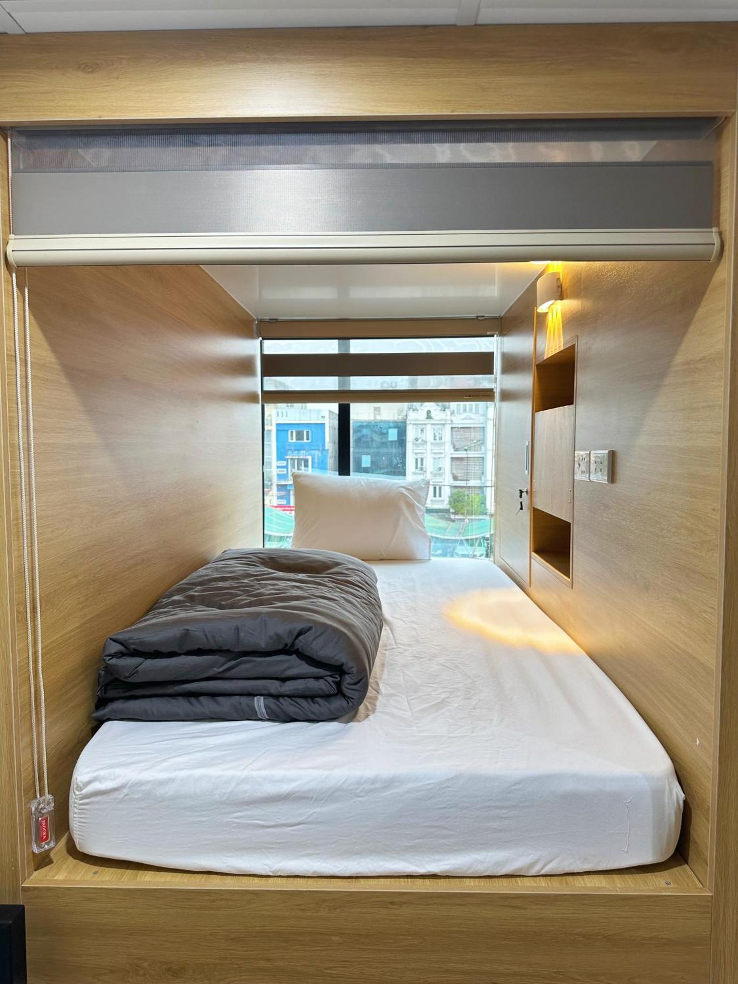 Hanoi Capsule Station Hostel Zewnętrze zdjęcie