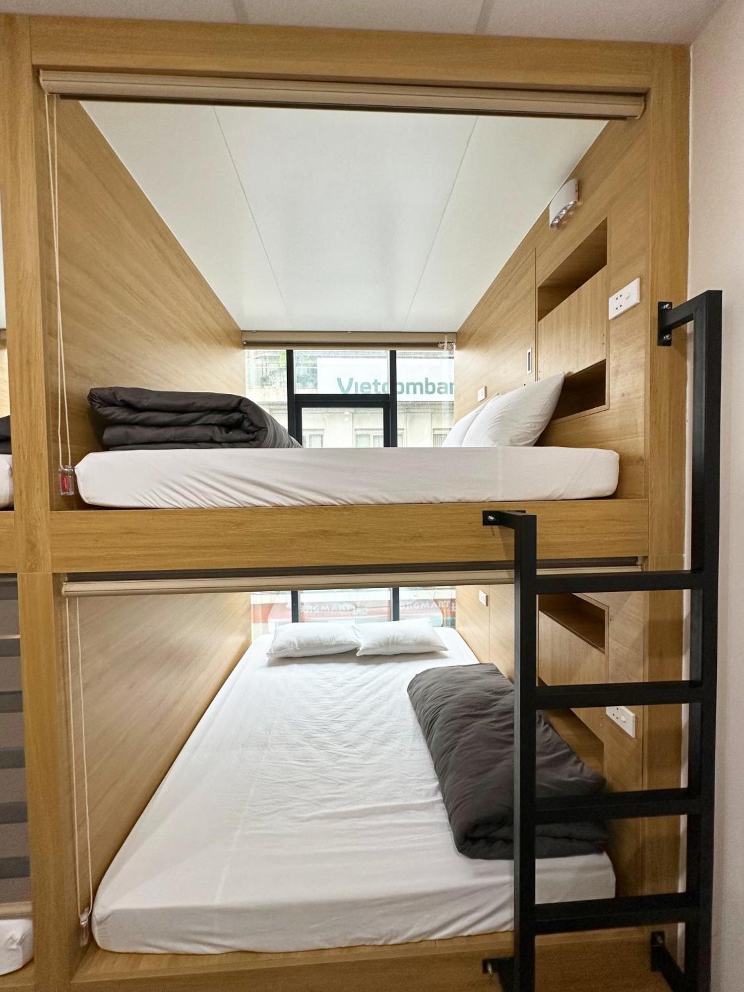 Hanoi Capsule Station Hostel Zewnętrze zdjęcie