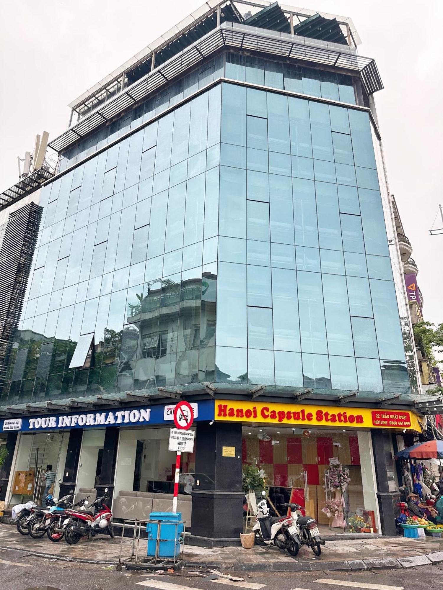 Hanoi Capsule Station Hostel Zewnętrze zdjęcie